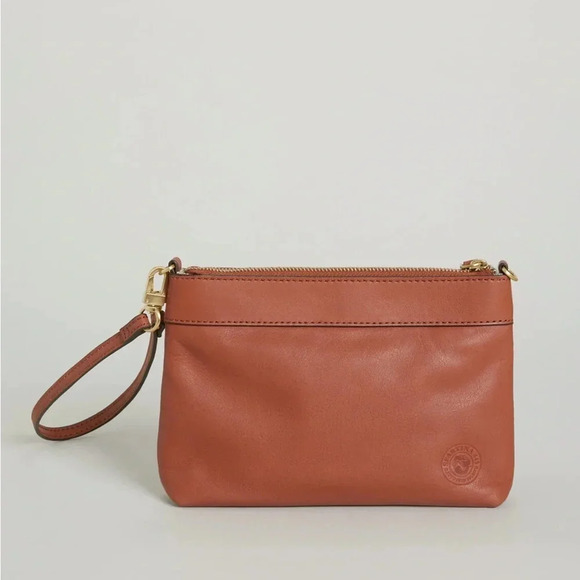 Spartina 449 Leather Convertible Crossbody Wristlet NWT - Picture 11 of 15